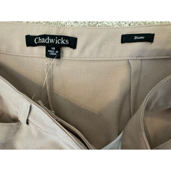 Women's Chadwick's Diane‎ Pant- size 13 - Picture 2 of 6